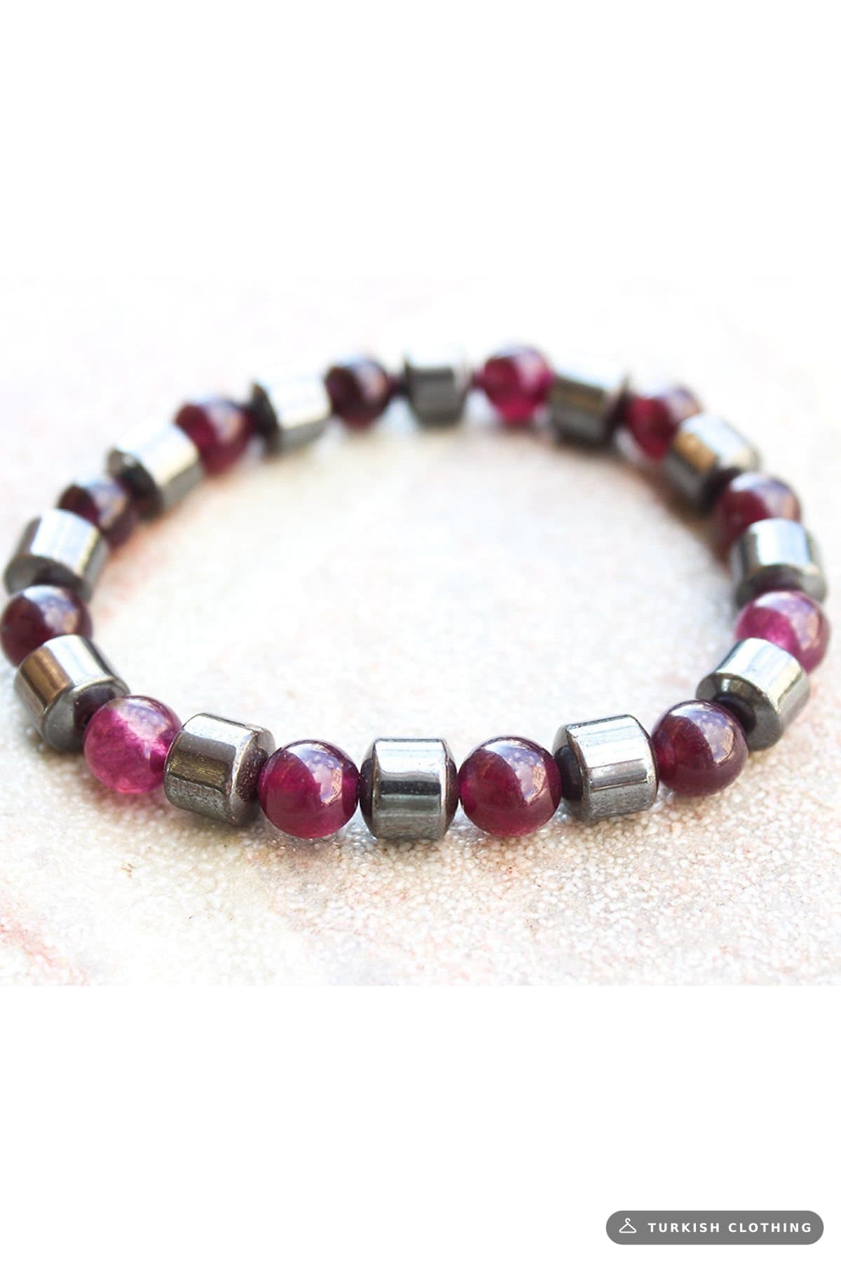 Men's Gray Tarnish Stainless Steel Bracelet – wholesale Shirts by Varetta, Turkish clothing manufacturer