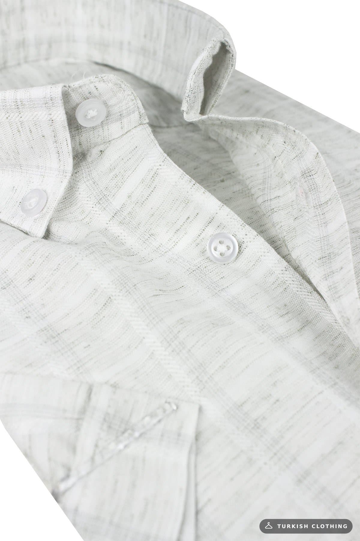 Varetta Men's Green Short Sleeve Pocket Wide Cut Cotton Summer Checkered Shirt – wholesale Shirts by Varetta, Turkish